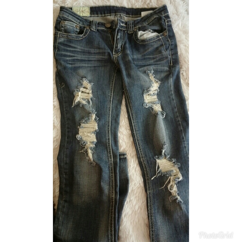 Woman skinny jeans